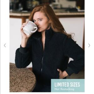 Black teddy jacket